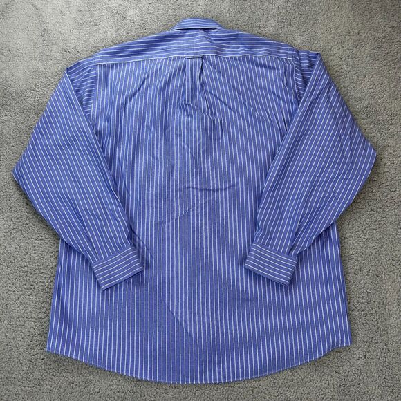 2 Kirkland Signature Men's Long Sleeve Shirts Size 17-35 Extra LongNon-Iron - Picture 11 of 13